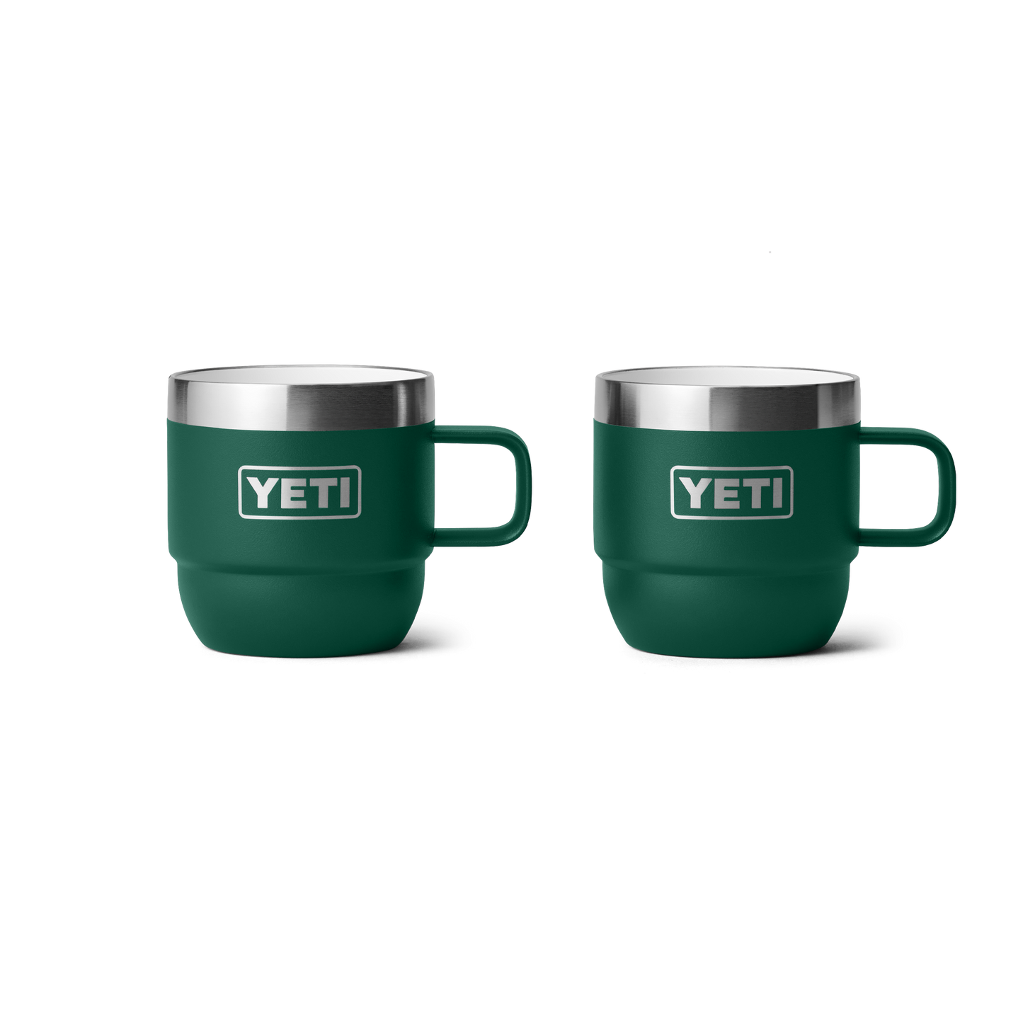 YETI Rambler® 6 oz (177 ml) Stapelbare Tasse Black Forest Green