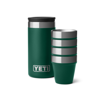YETI YETI® Shot Glasses Black Forest Green