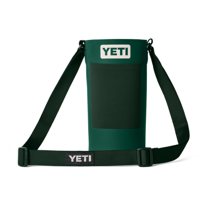 YETI Rambler® Bottle Sling Large Black Forest Green