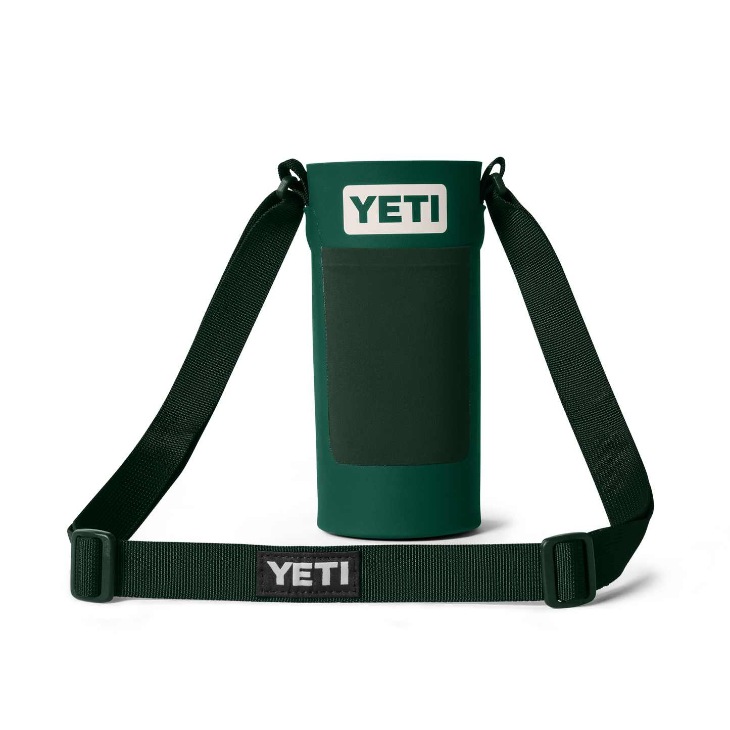 YETI Rambler® Bottle Sling Small Black Forest Green