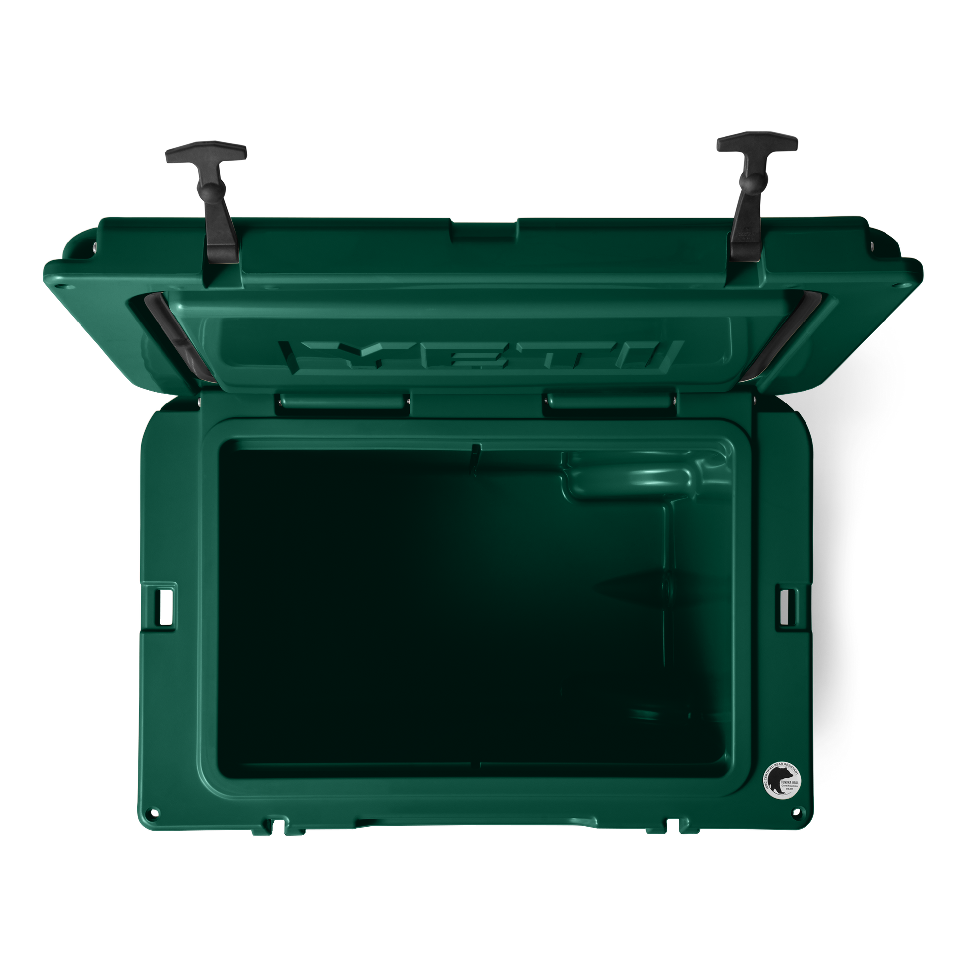 YETI Tundra Haul® Kühlbox auf Rädern Black Forest Green
