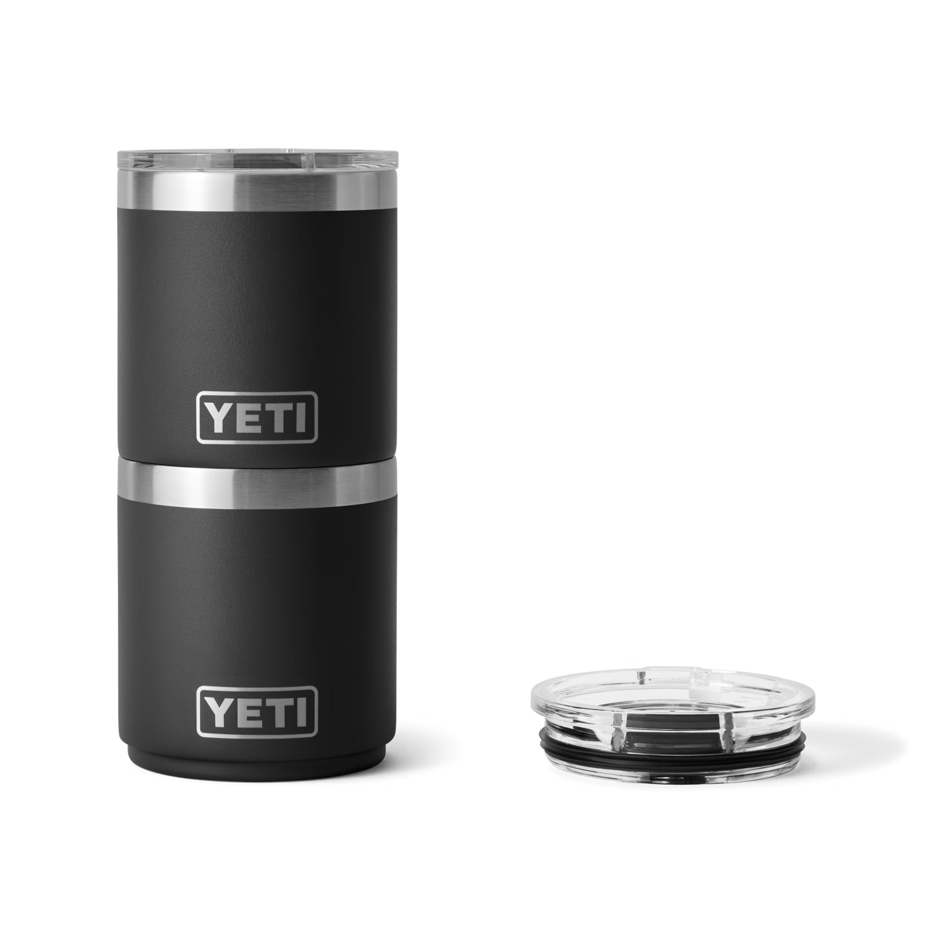 YETI  Rambler® Stapelbares 10 oz Lowball (296 ml) Schwarz