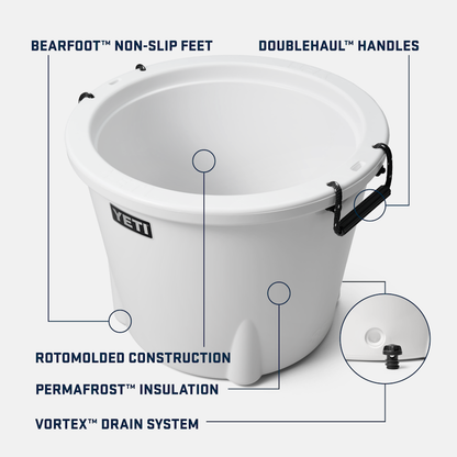YETI YETI Tank® 85 Insulated Ice Bucket White