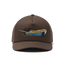 YETI® Wetlands Mid Pro Cap mit flacher Krempe und Entenfedermotiv