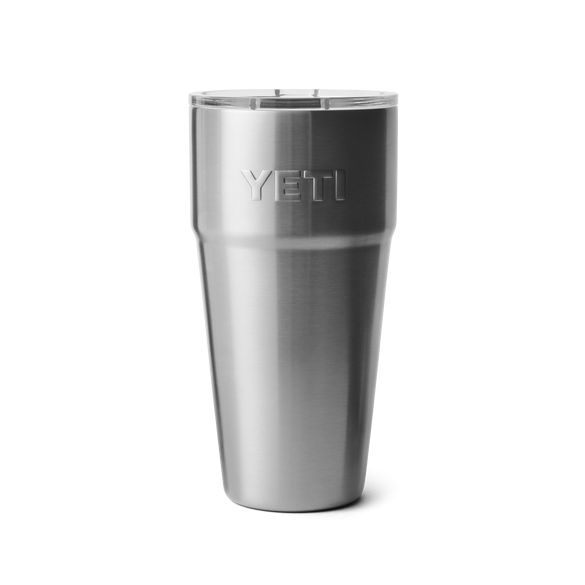 YETI Rambler® Stapelbarer Becher mit 30 oz (887 ml) Fassungsvermögen Stainless Steel