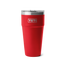 YETI Rambler® Stapelbarer Becher mit 30 oz (887 ml) Fassungsvermögen Red