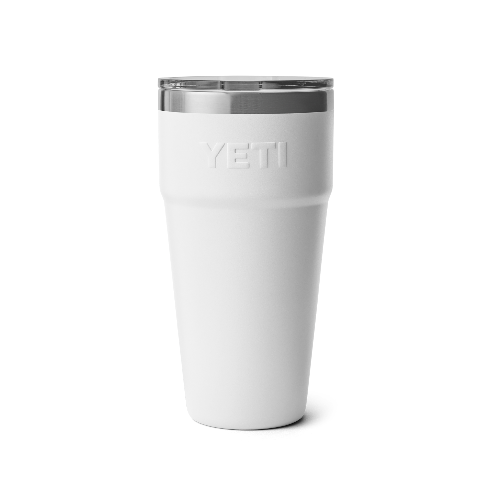 YETI Rambler® Stapelbarer Becher mit 30 oz (887 ml) Fassungsvermögen Weiss