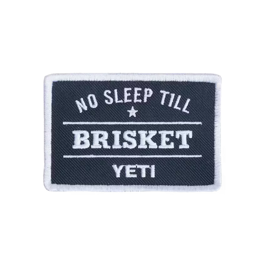 YETI No Sleep Till Brisket Patch Navy