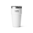 Rambler® Stapelbarer Becher mit 20 oz (591 ml) Fassungsvermögen Weiss