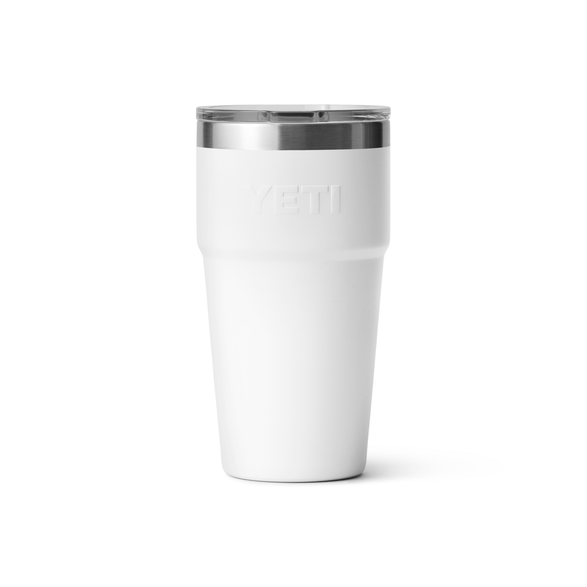 YETI Rambler® Stapelbarer Becher mit 20 oz (591 ml) Fassungsvermögen Weiss