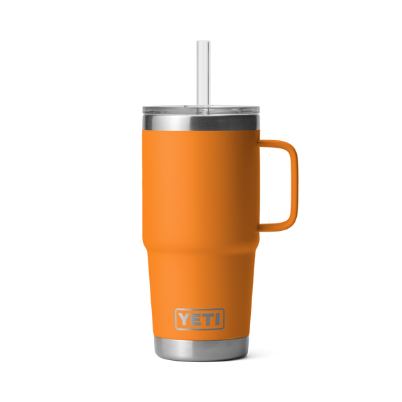 YETI Rambler® 25 oz (710 ml) Trinkbecher Mit Trinkhalm-deckel King Crab