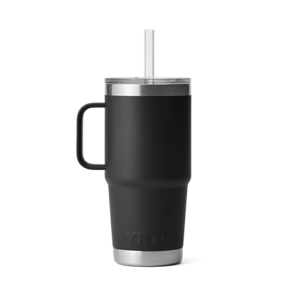 YETI Rambler® 25 oz (710 ml) Straw Mug Black