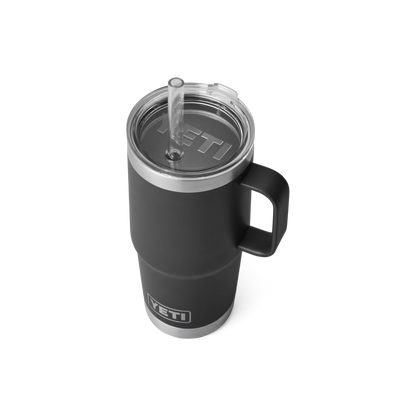 YETI Rambler® 25 oz (710 ml) Straw Mug Black