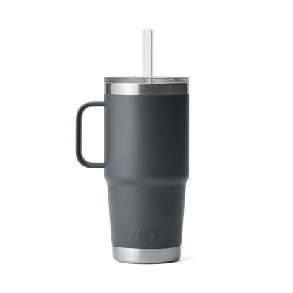 YETI Rambler® 25 oz (710 ml) Straw Mug Charcoal