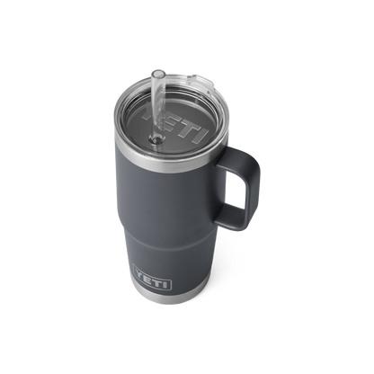 YETI Rambler® 25 oz (710 ml) Straw Mug Charcoal