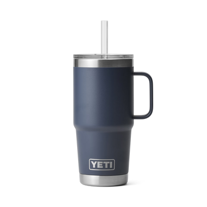 YETI Rambler® 25 oz (710 ml) Straw Mug Navy