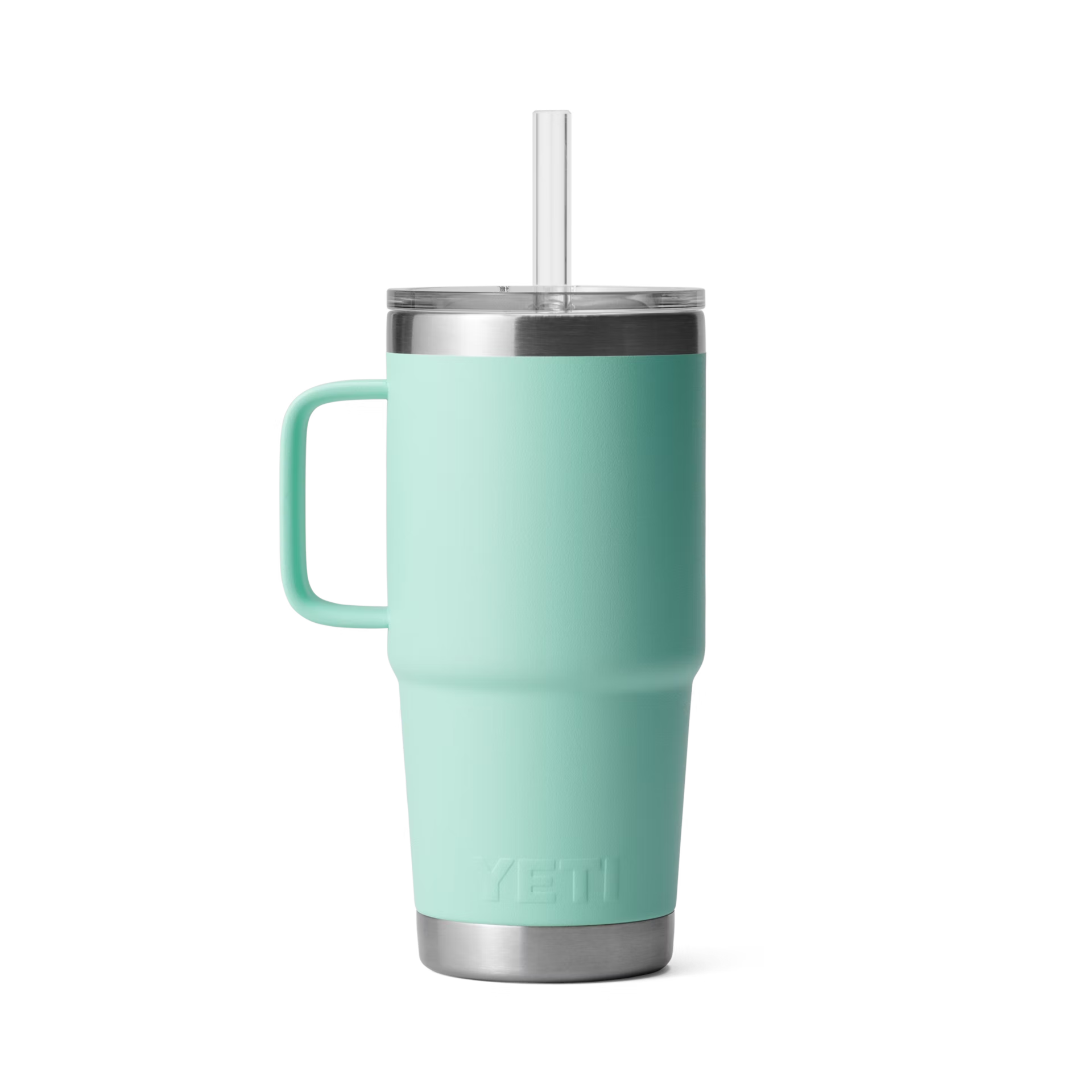 YETI Rambler® 25 oz (710 ml) Trinkbecher Mit Trinkhalm-deckel Sea Foam