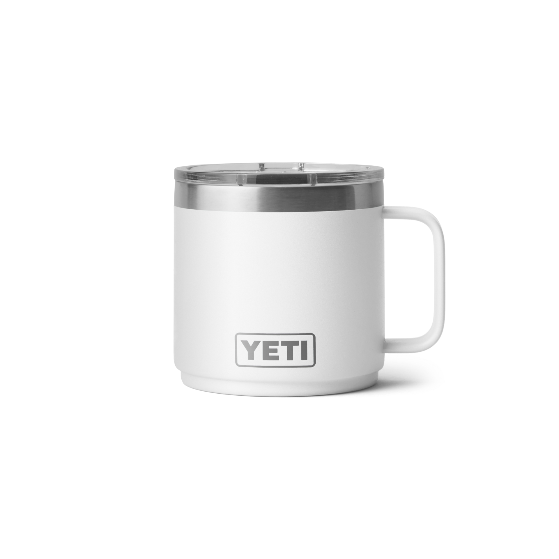 YETI Rambler® 14 oz (414 ml) Stapelbares Tasse Weiss