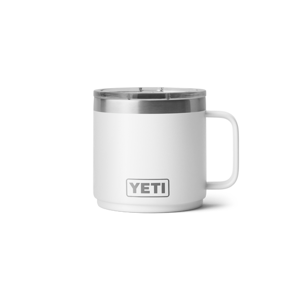 YETI Rambler® 14 oz (414 ml) Stapelbares Tasse Weiss