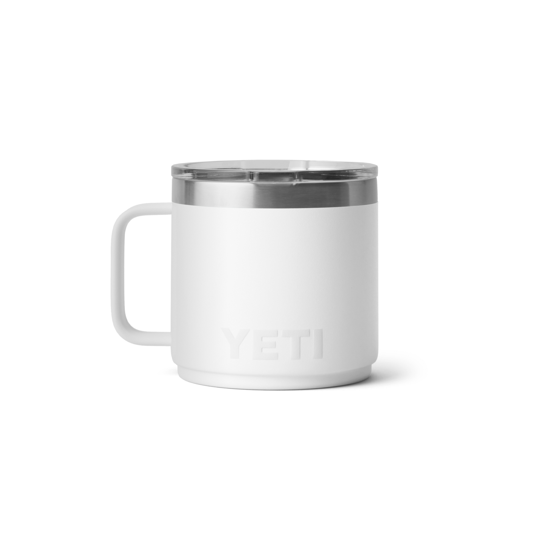 YETI Rambler® 14 oz (414 ml) Stapelbares Tasse Weiss