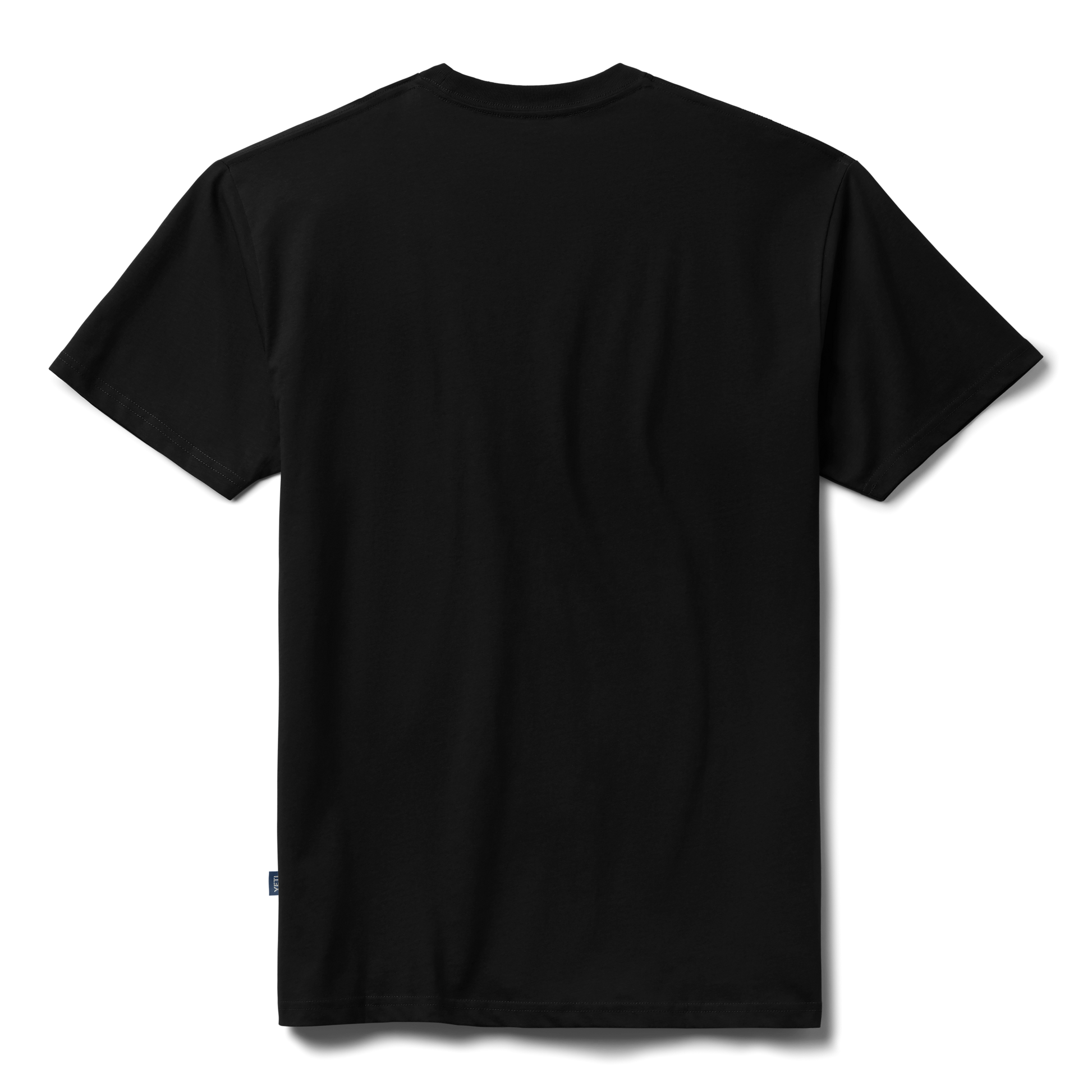 YETI Premium Logo Badge Kurzarm-Shirt Schwarz/Grey