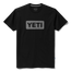 YETI Logo Badge Premium Short Sleeve T-Shirt Black/Grey