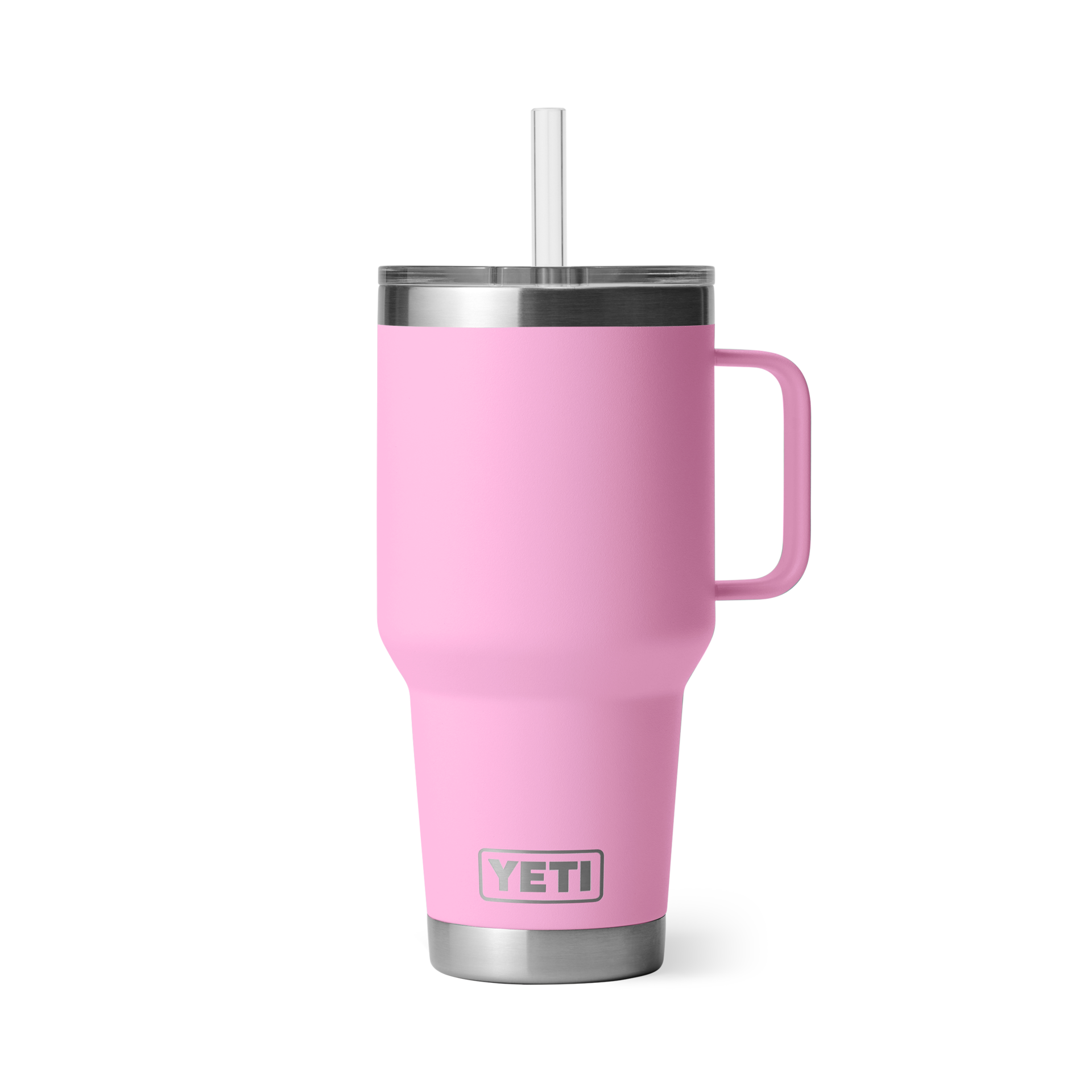 YETI Rambler® 35 oz (994 ml) Trinkbecher Mit Trinkhalm-deckel Power Pink