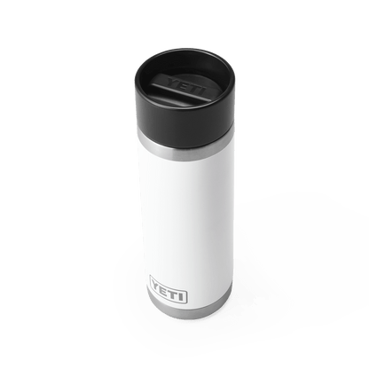 YETI Rambler® 18 oz Flasche mit HotShot-Verschluss (532 ml) Weiss