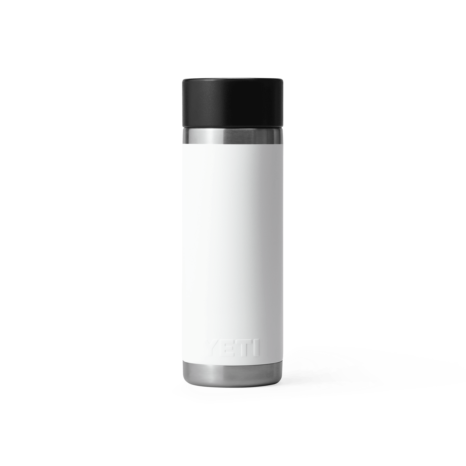 YETI Rambler® 18 oz Flasche mit HotShot-Verschluss (532 ml) Weiss