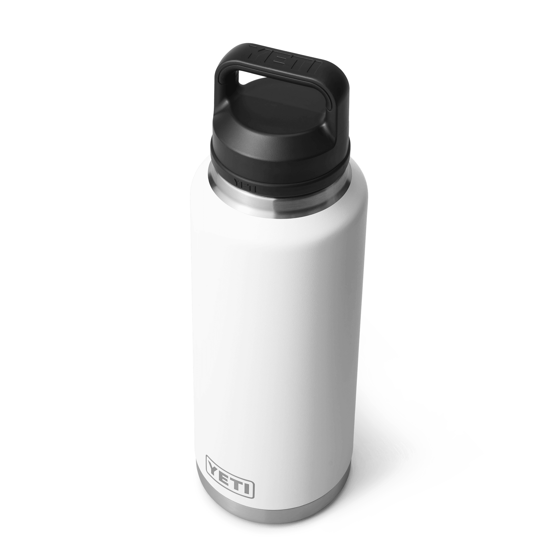 YETI Rambler® 46 oz Flasche (1,4 l) mit Chug-Verschluss Weiss