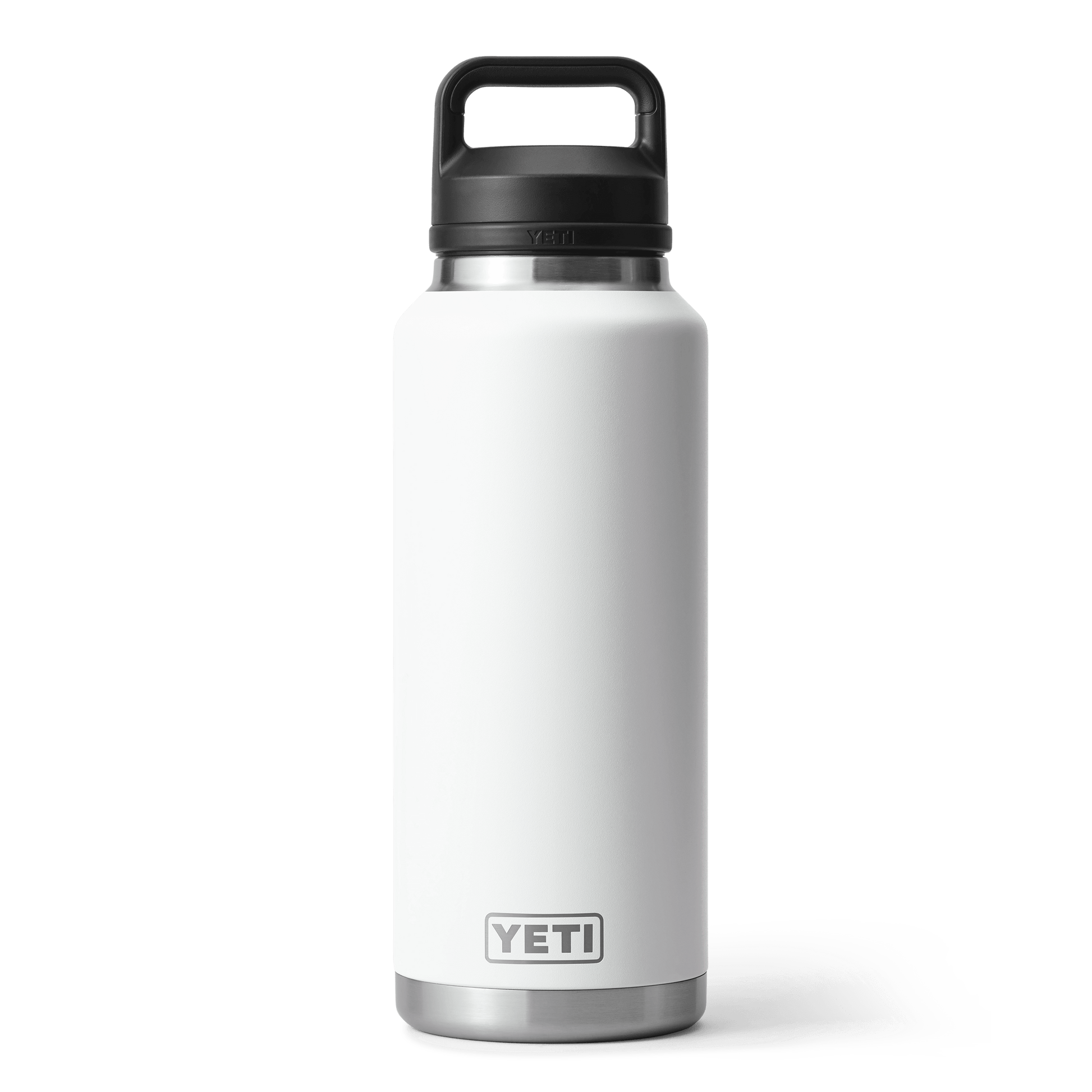 YETI Rambler® 46 oz Flasche (1,4 l) mit Chug-Verschluss Weiss