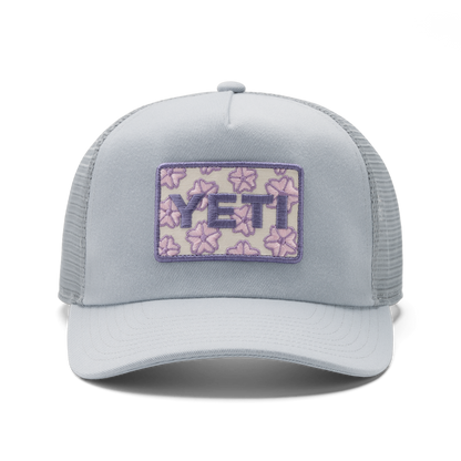 YETIYETI™ Cherry Blossom Trucker Hat Grey