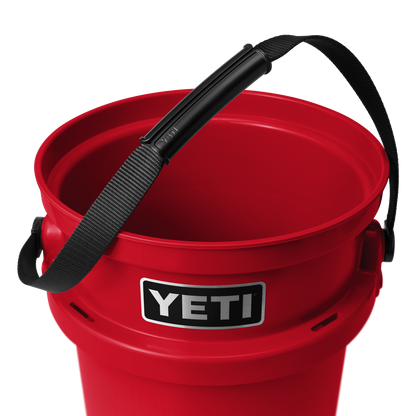 YETI LoadOut® 5-Gallon Bucket Rescue Red