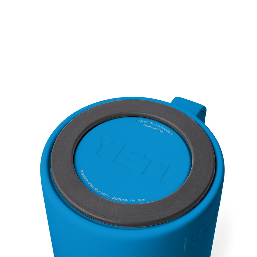 YETI Rambler® Stempelkanne mit 64 oz (2L) Fassungsvermögen Big Wave Blue