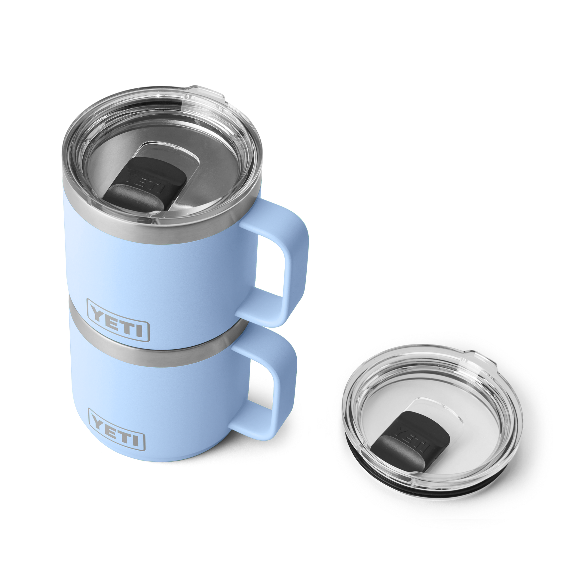 YETI Rambler® 14 oz (414 ml) Stackable Mug Big Sky Blue