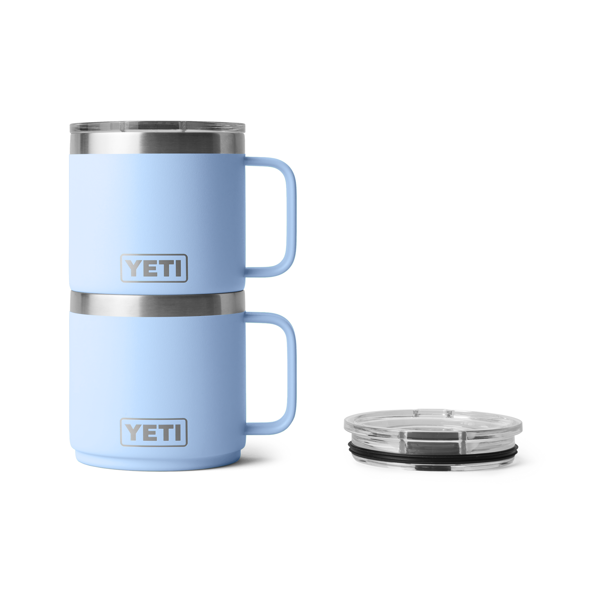 YETI Rambler® 14 oz (414 ml) Stackable Mug Big Sky Blue