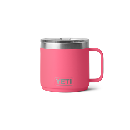 YETI Rambler® 14 oz (414 ml) Stapelbares Tasse Tropical Pink