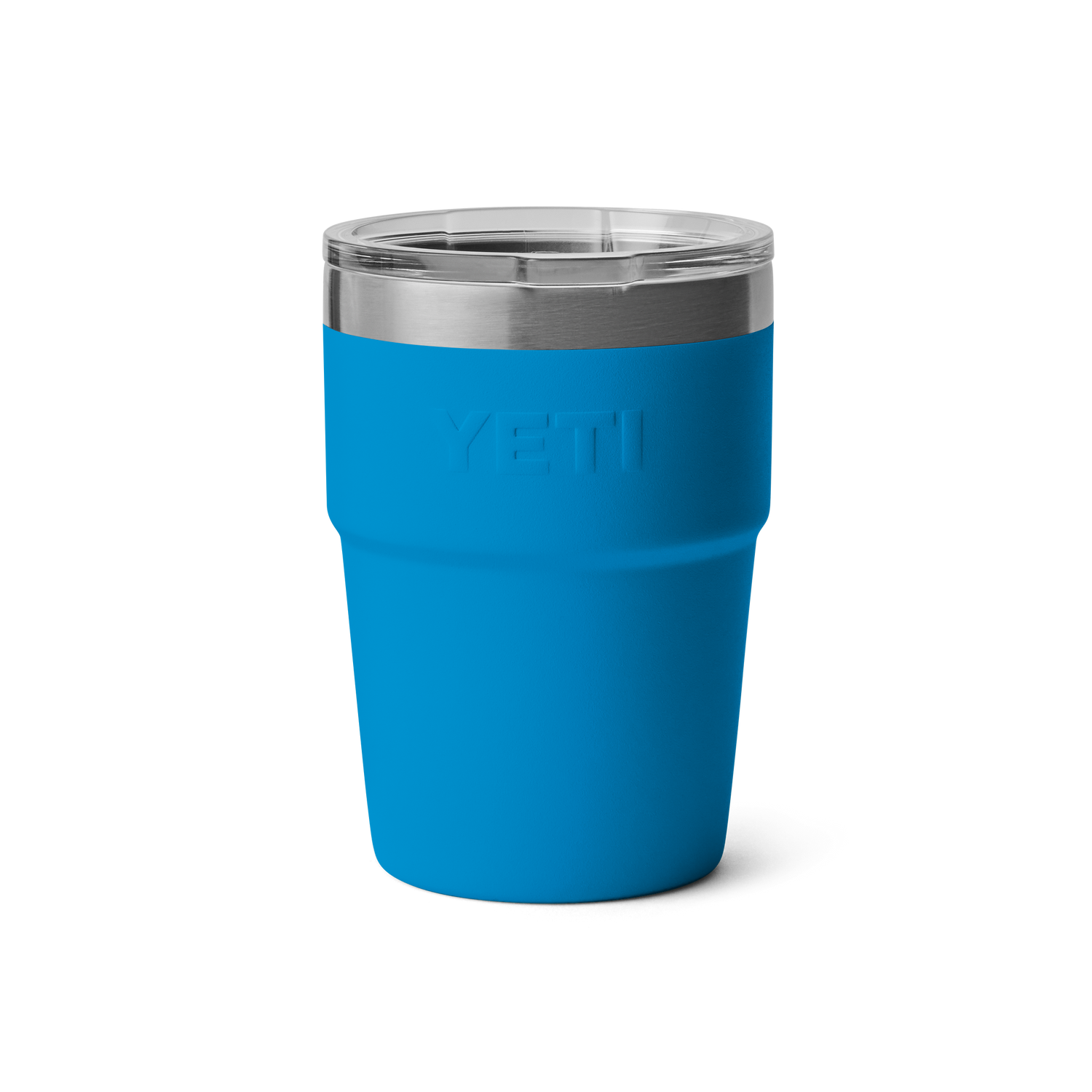 YETI Rambler® Stapelbarer Becher mit 16 oz (475 ml) Fassungsvermögen Big Wave Blue