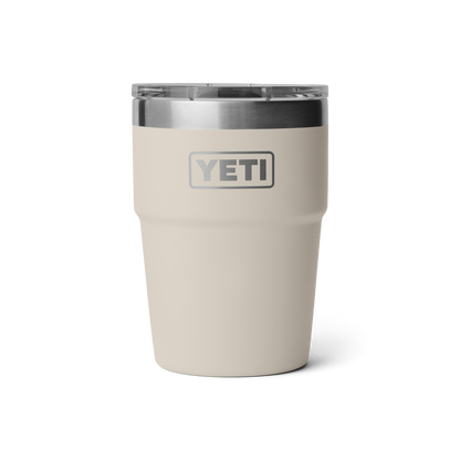 YETI Rambler® Stapelbarer Becher mit 16 oz (473 ml) Fassungsvermögen Cape Taupe