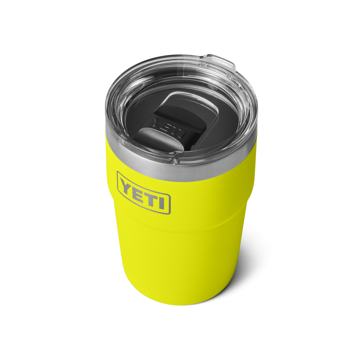 YETI Rambler® Stapelbarer Becher mit 16 oz (473 ml) Fassungsvermögen Firefly Yellow