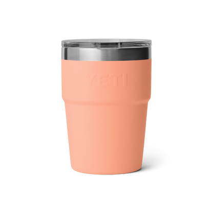 YETI Rambler® Stapelbarer Becher mit 16 oz (473 ml) Fassungsvermögen Lowcountry Peach