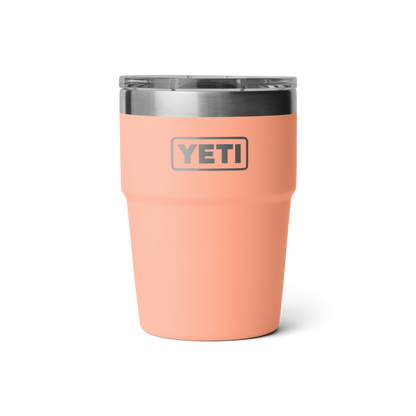 YETI Rambler® Stapelbarer Becher mit 16 oz (473 ml) Fassungsvermögen Lowcountry Peach