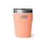 YETI Rambler® Stapelbarer Becher mit 16 oz (473 ml) Fassungsvermögen Lowcountry Peach