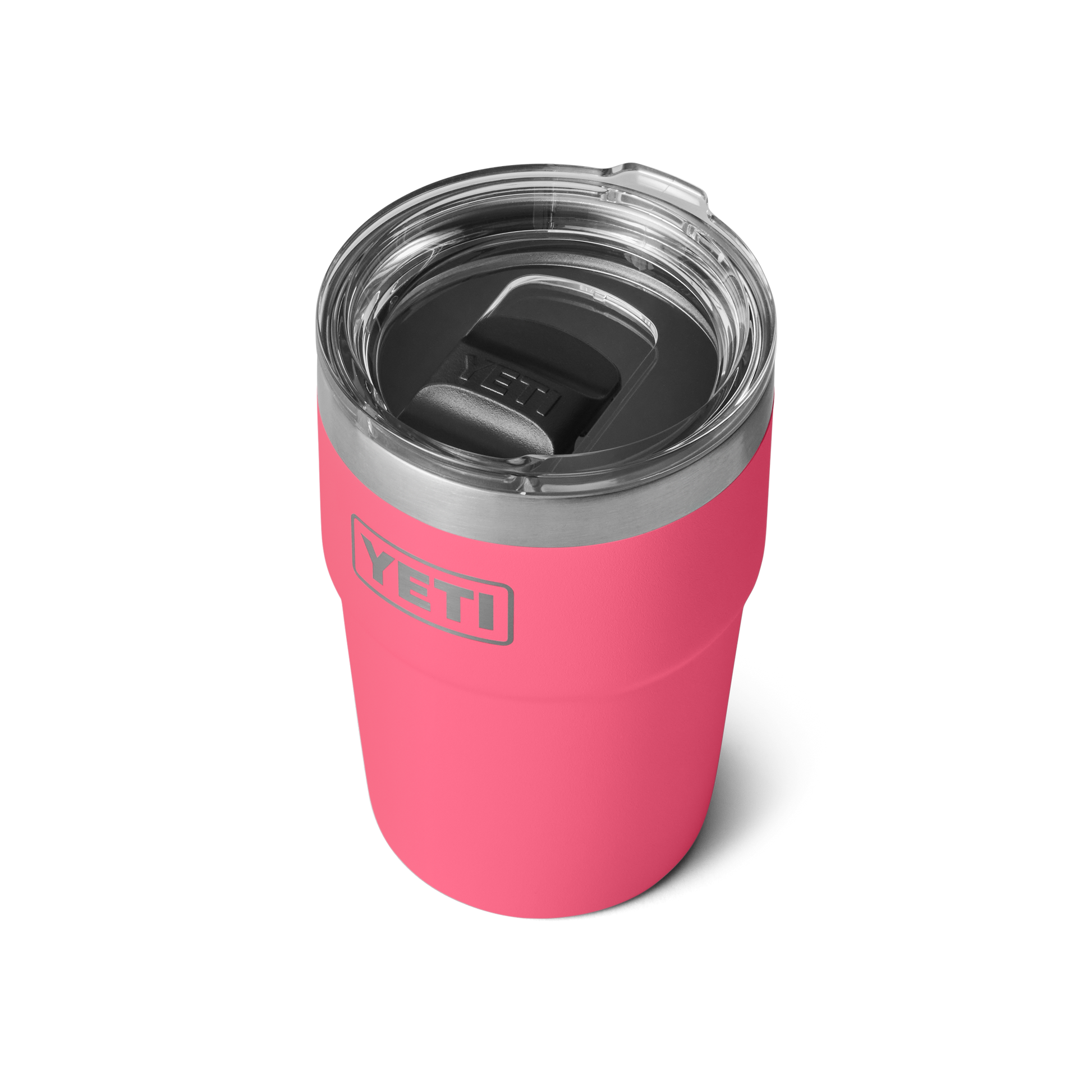 YETI Rambler® Stapelbarer Becher mit 16 oz (475 ml) Fassungsvermögen Tropical Pink