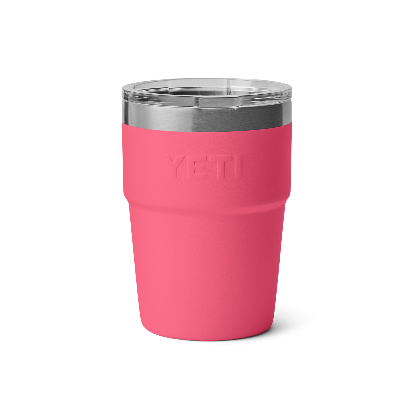 YETI Rambler® Stapelbarer Becher mit 16 oz (475 ml) Fassungsvermögen Tropical Pink