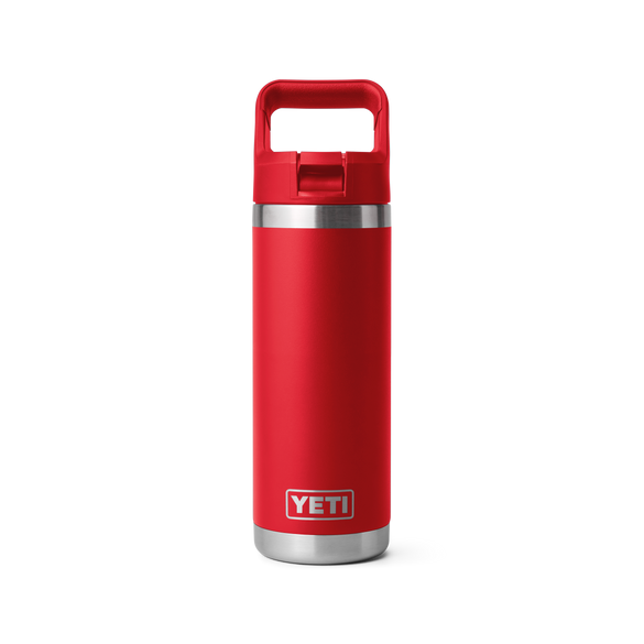 YETI Rambler® 18 oz (532 ml) Flasche Rescue Red