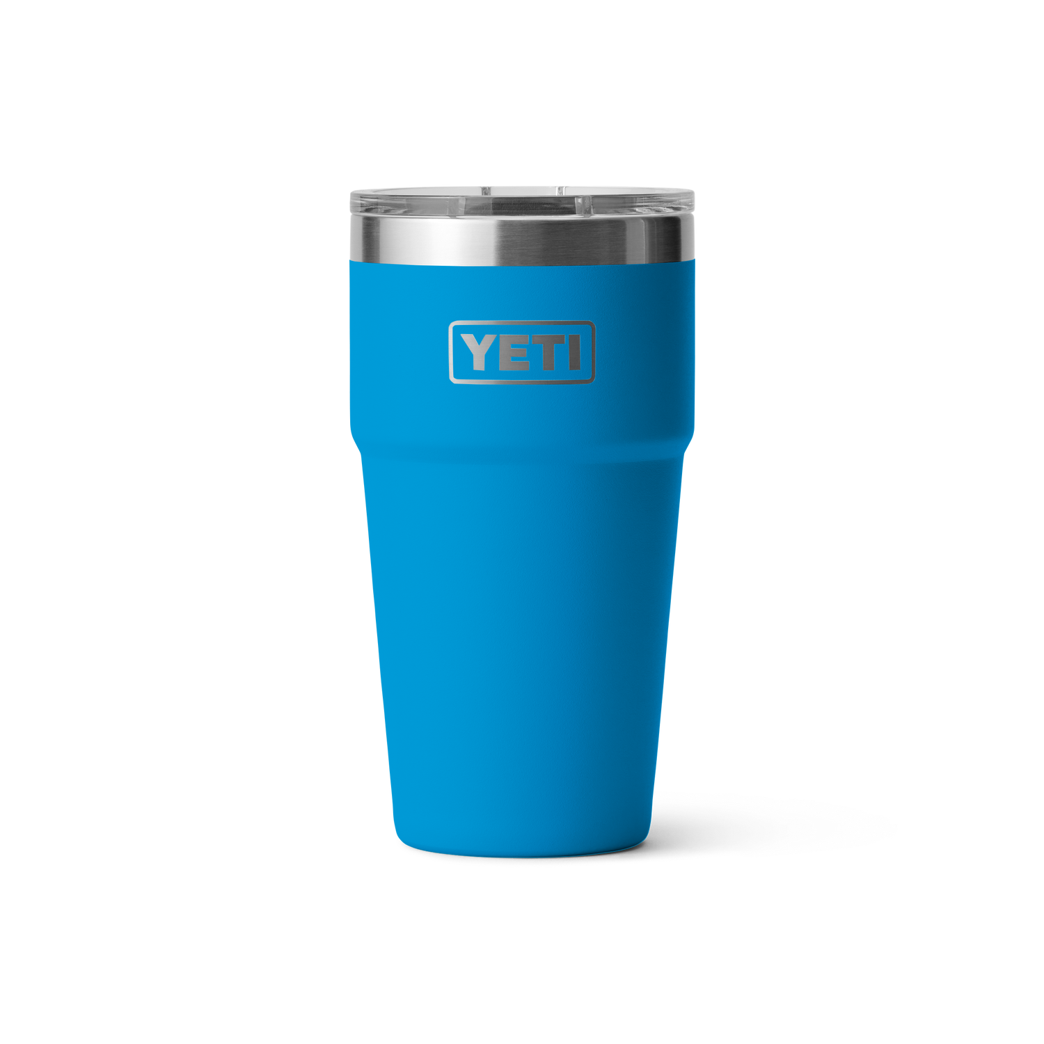 YETI Rambler® Stapelbarer Becher mit 20 oz (591 ml) Fassungsvermögen Big Wave Blue