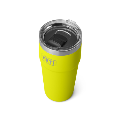 YETI Rambler® Stapelbarer Becher mit 20 oz (591 ml) Fassungsvermögen Firefly Yellow