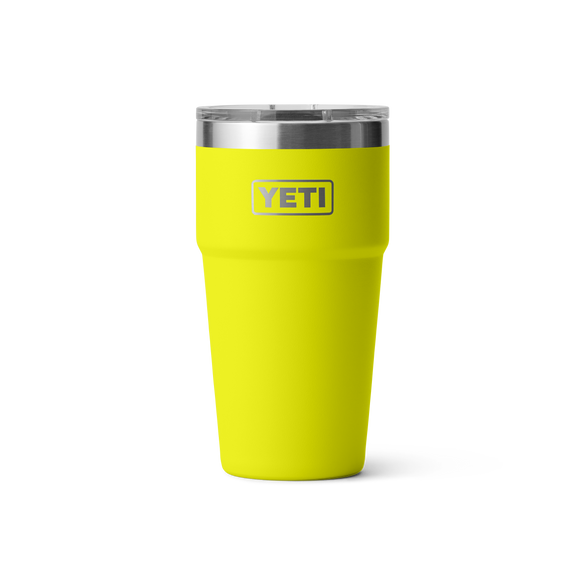 YETI Rambler® Stapelbarer Becher mit 20 oz (591 ml) Fassungsvermögen Firefly Yellow