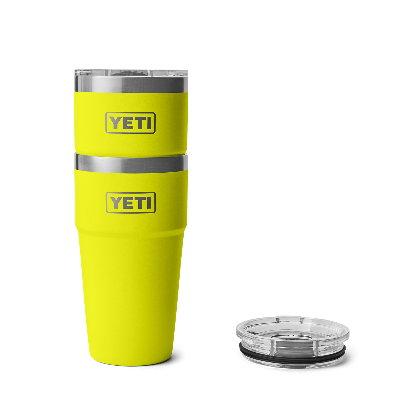 YETI Rambler® Stapelbarer Becher mit 20 oz (591 ml) Fassungsvermögen Firefly Yellow